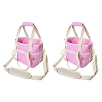 Family Size 4-Compartment Drink Carrier Bag for Coffee Cups & Tumblers