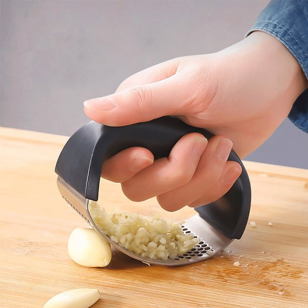 Stainless Steel Garlic Press