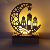 Trä LED Ljusdekoration