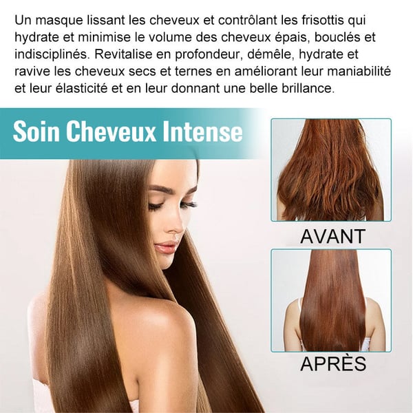 Crème lissante pour cheveux Silk & Gloss