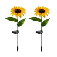 Solar Sunflower Lights