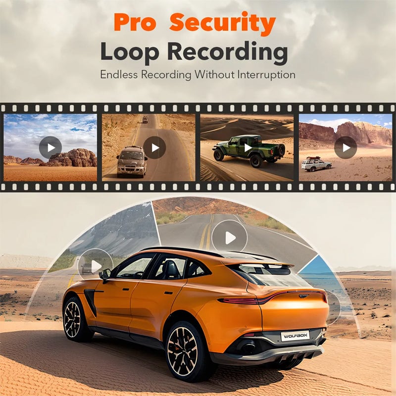 UPSELL - HD Multi-Function Touch Screen Car Recorder