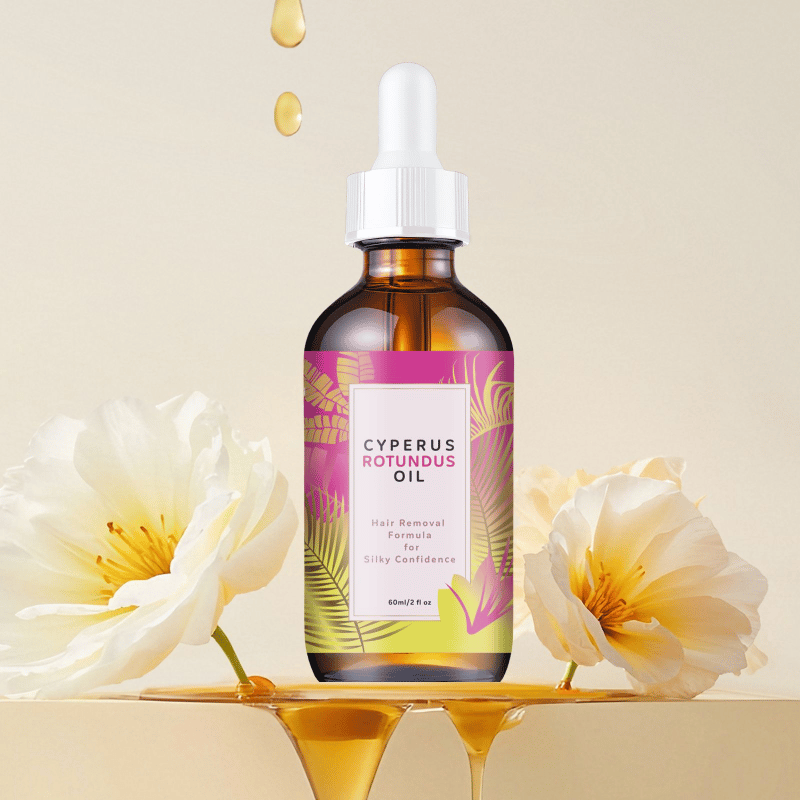 Cyperus Rotundus Oil for Natural Permanent Hair Reduction