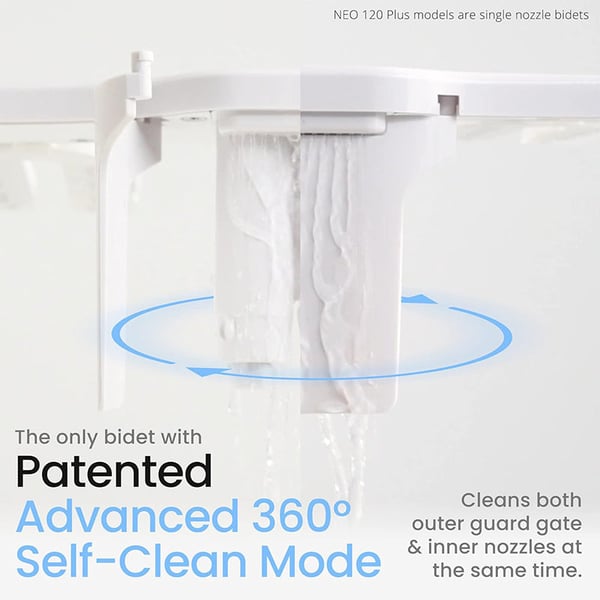 Smart Toilet Seat with Nozzle Washer