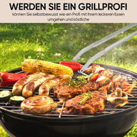 Zange zum Wenden von BBQ-Würstchen