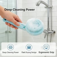 New 2 in 1 Pet Bath and Grooming Brush