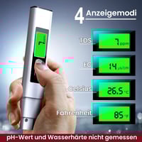 Saker Neu 4 in 1 Tds Meter Digital Wasser Tester