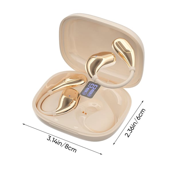 Hi-Fi Sound Bluetooth øretelefoner i øresneglsdesign