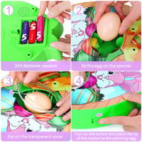 Easter Egg Decorating Kit with Misic and Light