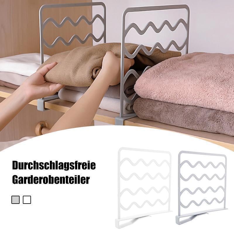 Durchschlagsfreie Garderobenteiler