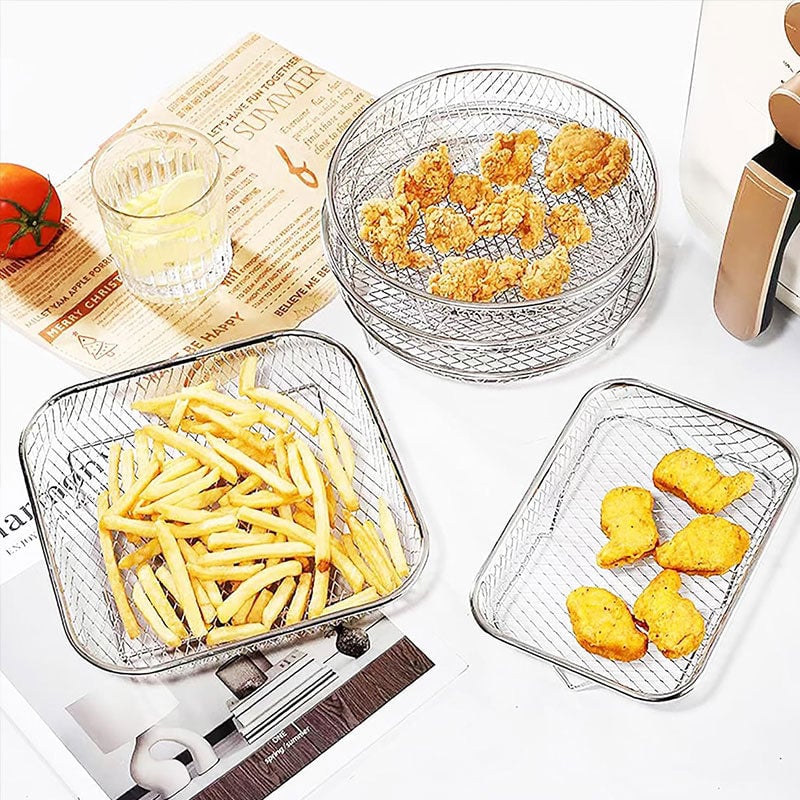3-Layer Stackable Air Fryer Rack