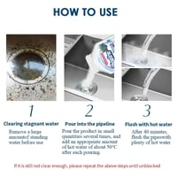 Powerful Pipe Unclogging Powder