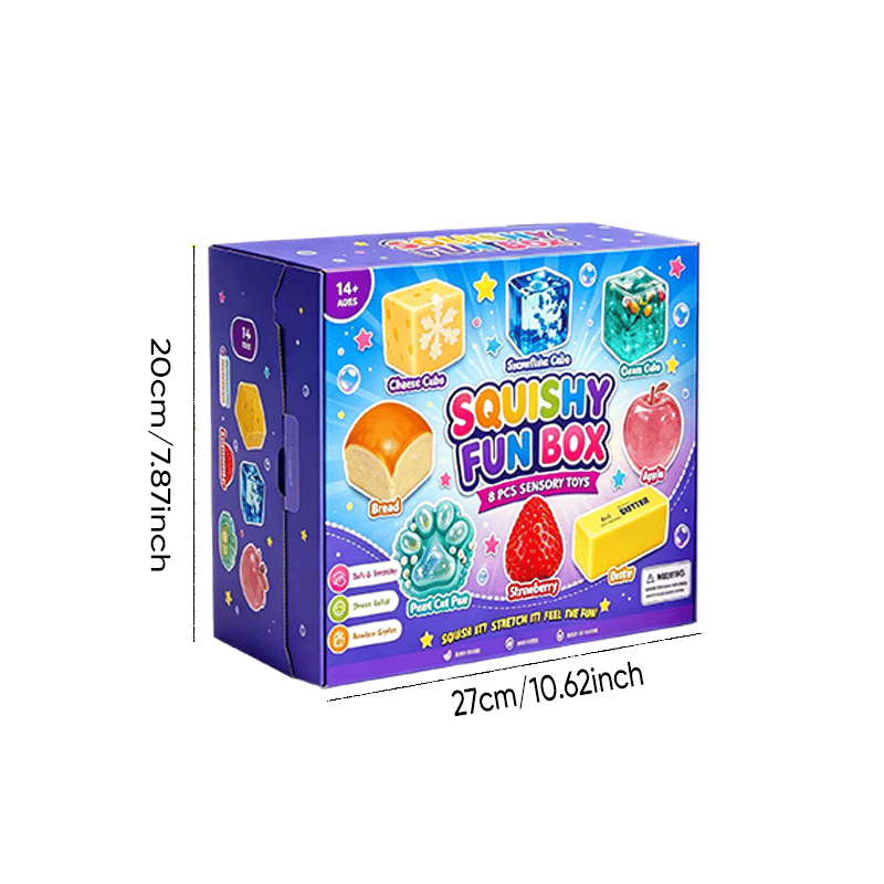 Squishy Fun Box Sensorisches Spielzeug