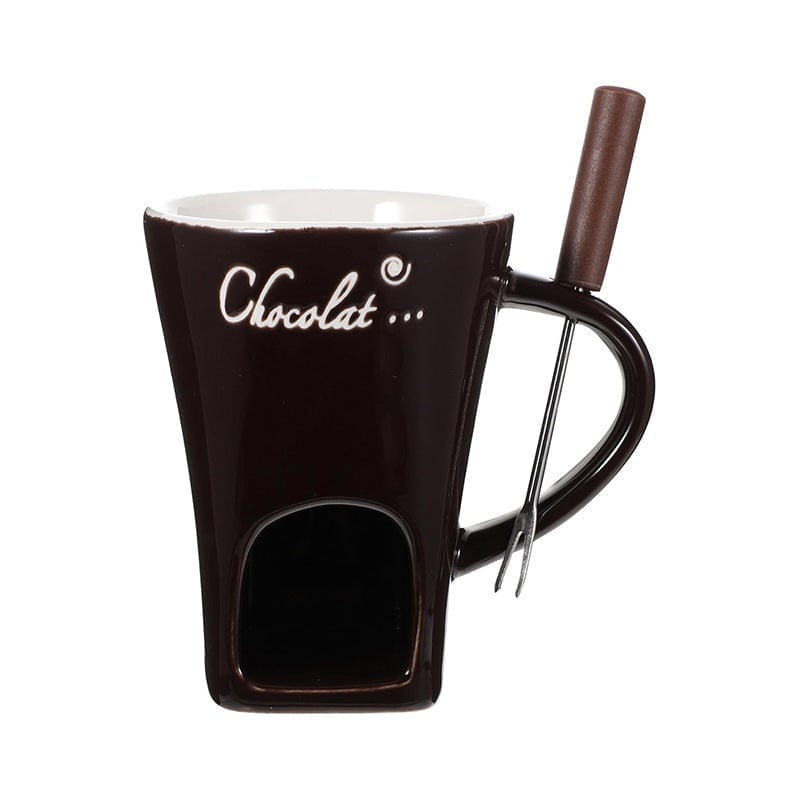 Updated Multi-Functional Ceramic Fondue Mug