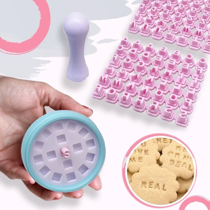 Alphabet Cookie Stamp Set