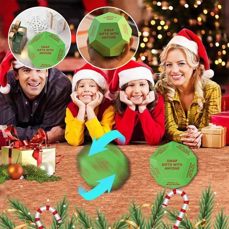 Santa Swap Gift Exchange Dice