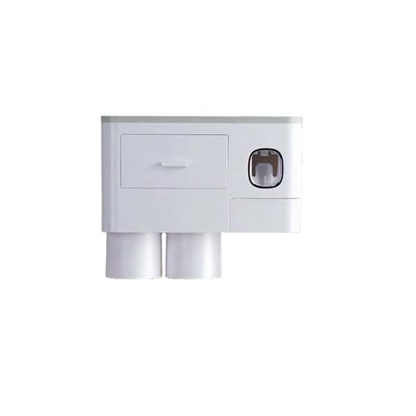 Toothbrush holder with a drawer