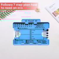 ECG 7 Step Ruler