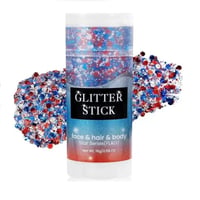 Patriotic Glitter Stick – Red, White & Blue for Hair & Body