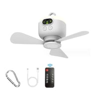 Kexon™ Portable Rechargeable Ceiling Fan