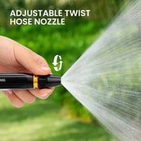new-Heavy Duty Adjustable Twist Hose Nozzle Jet Sweeper Nozzle