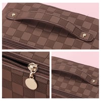 Vintage Pattern Handheld Makeup Bag