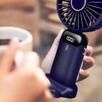 Mini Turbo Handventilator met Display
