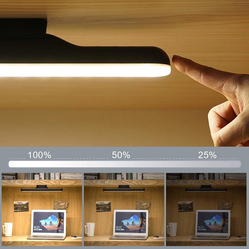 Magnetisk leselampe med lang LED lys stripe