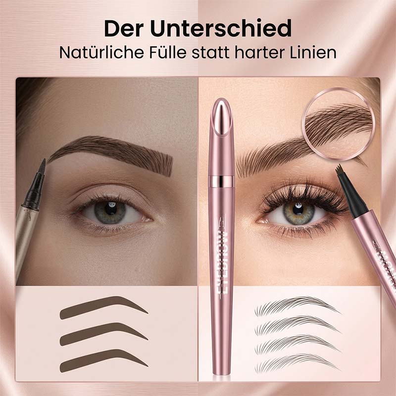 QIC Vier-Zinken Augenbrauenstift