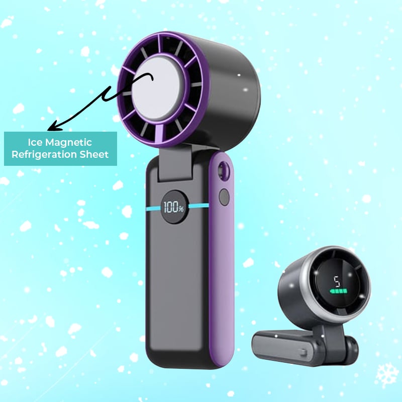 Hand Folding High-Speed Turbine Fan Set