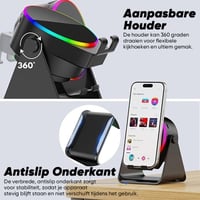 4-in-1 360° Draaibare Bluetooth Speaker Houder