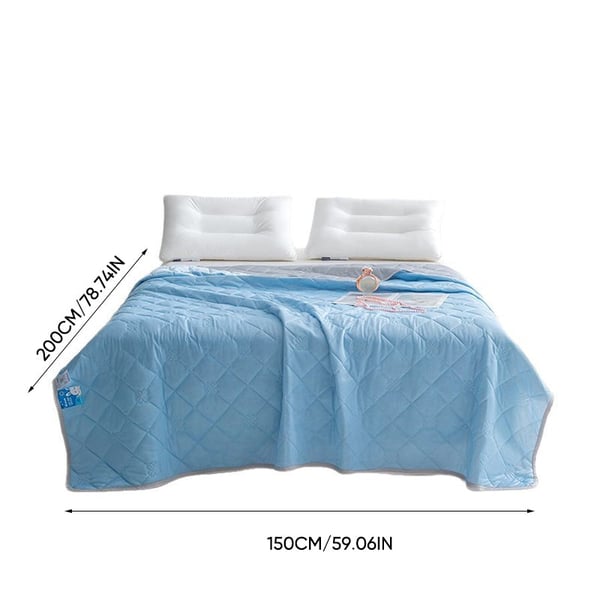 Doppelseitige kühlende Überwurfdecke