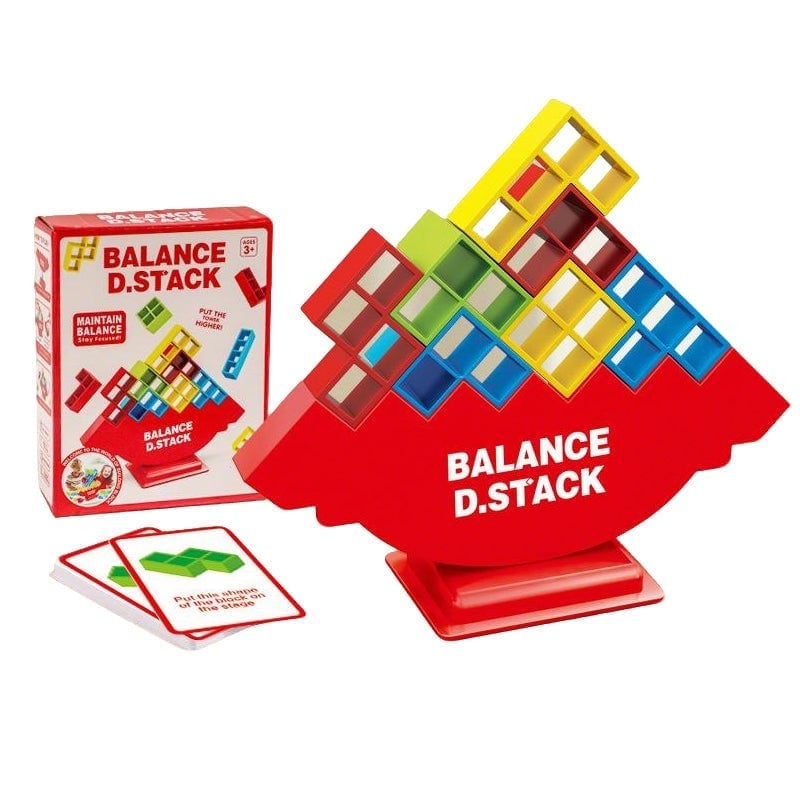 Saker® Classic Tower Balance Game Set