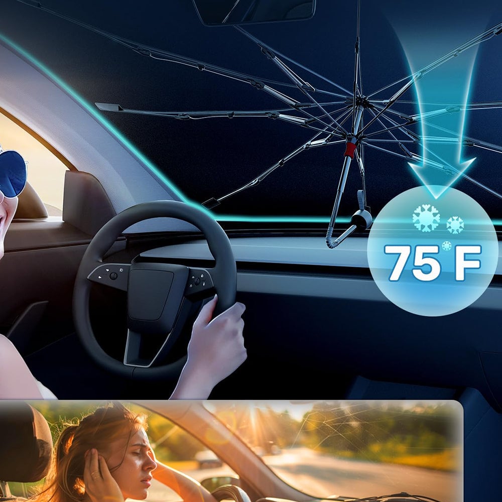 Windshield Sun Shade Umbrella for Car