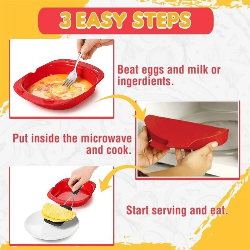 Microwave Silicone Omelette Maker