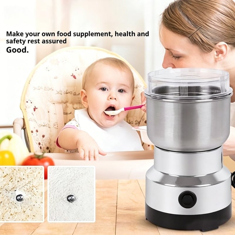 High-Speed Stainless Steel Grain Grinder