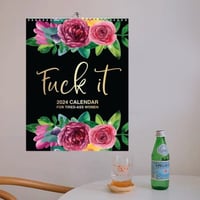 2024 Kalender voor moe