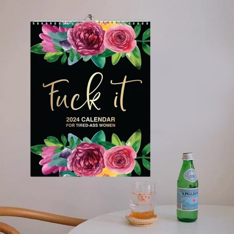 2024 Kalender voor moe