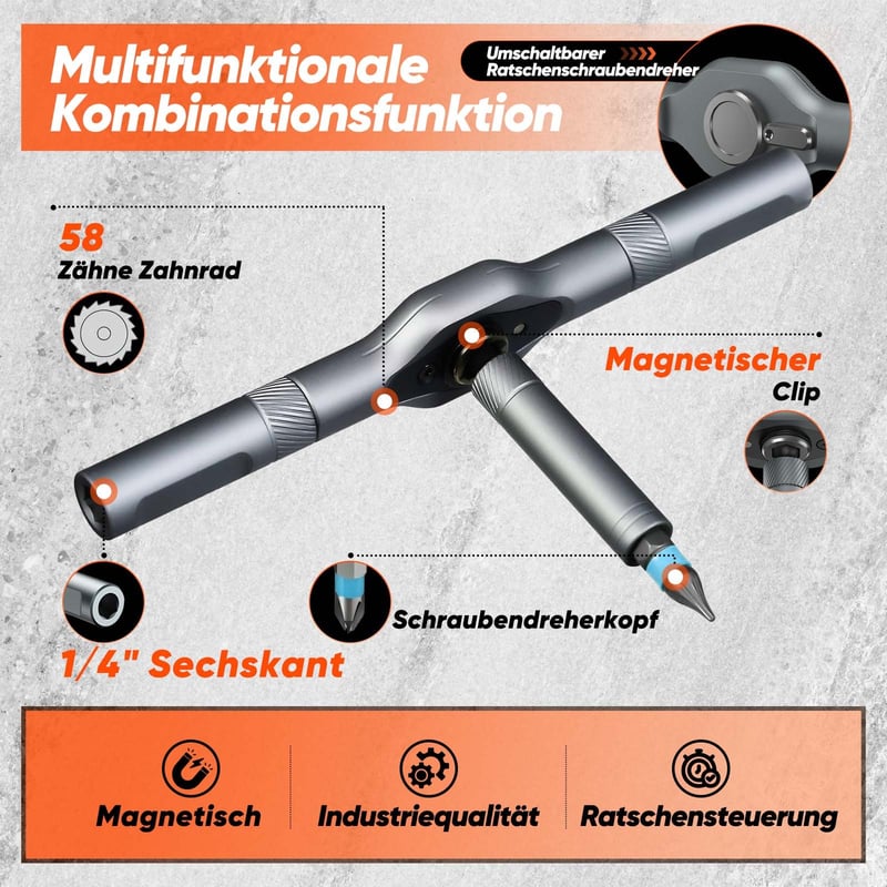 Magnet-Schraubendreher-Set