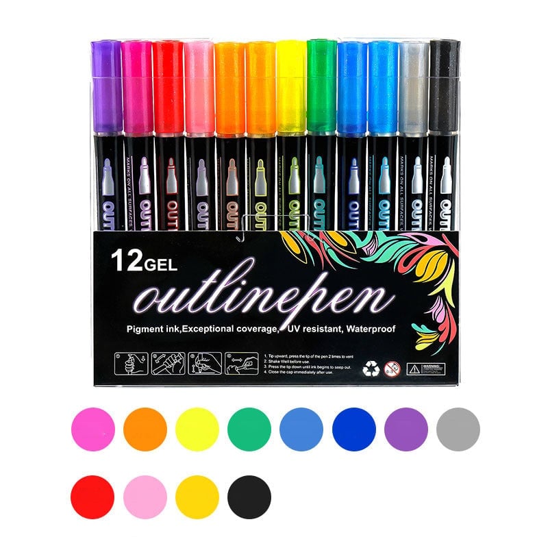 Kleurlichtstift Graffiti markeerstift