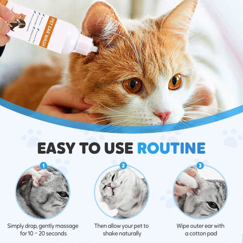 Pet Ear Cleaning Liquid (For Cats & Dogs)