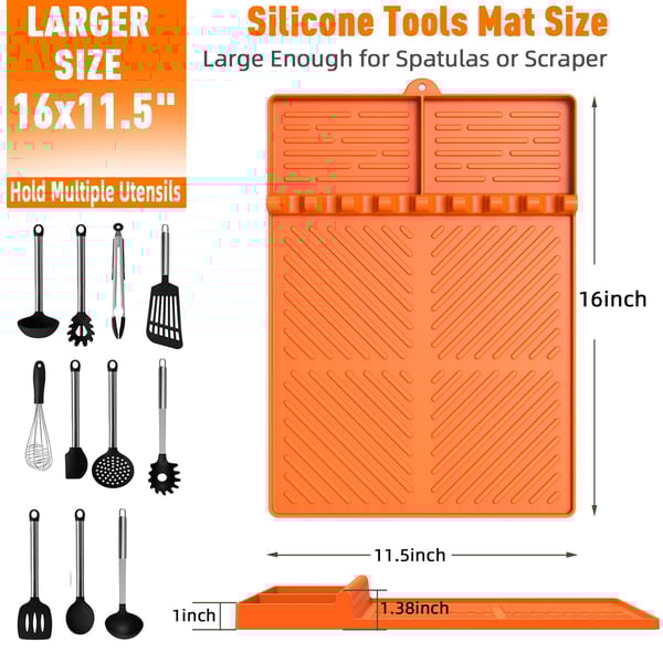 Silicone BBQ Tool Mat