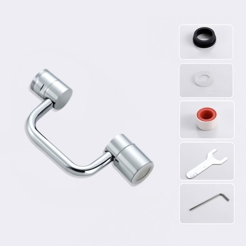 Rotatable Faucet Aerator Extension