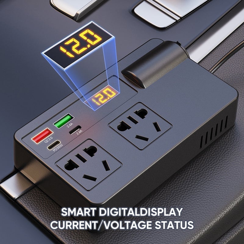 200W Car Power Inverter Charger