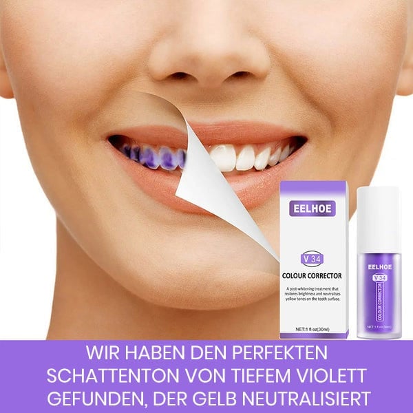Zahnfarbkorrektur