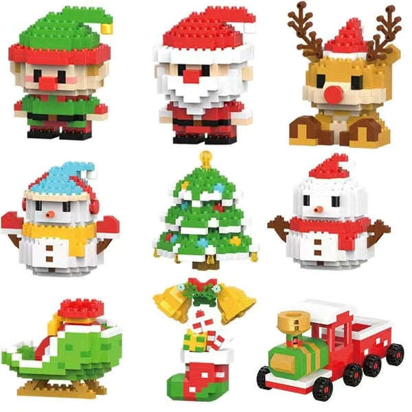 Christmas element building blocks