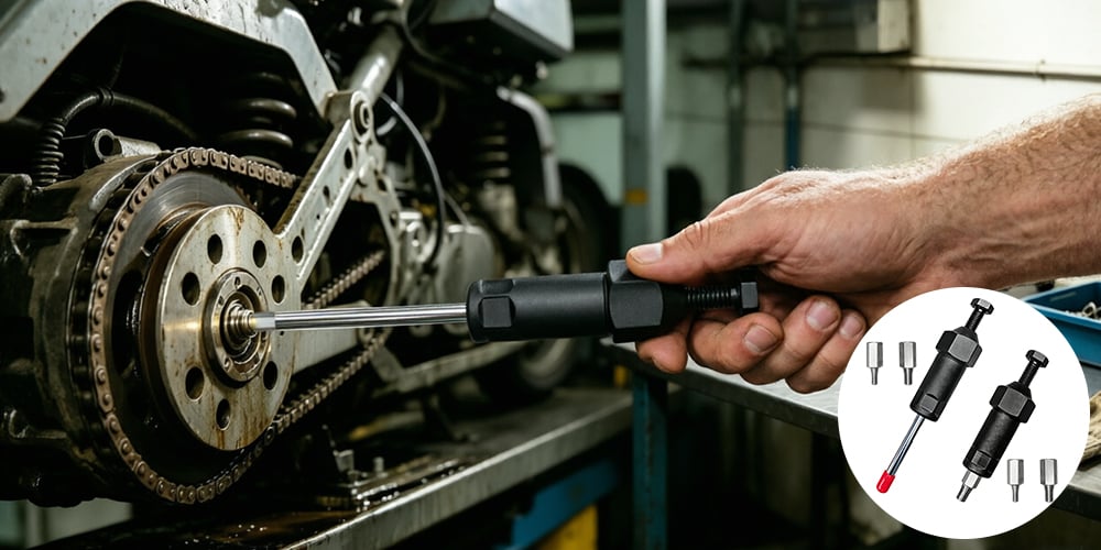 Insideefy Heavy Duty Grease Fitting Cleaner Tool