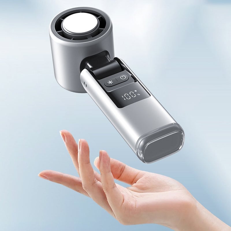 Mini ventilateur turbo pliable portable haute vitesse rechargeable par USB