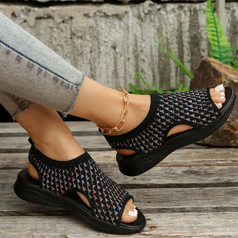 Premium Stretch Slingback Sports Sandals