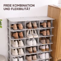 Mehrschichtiges Schuhregal